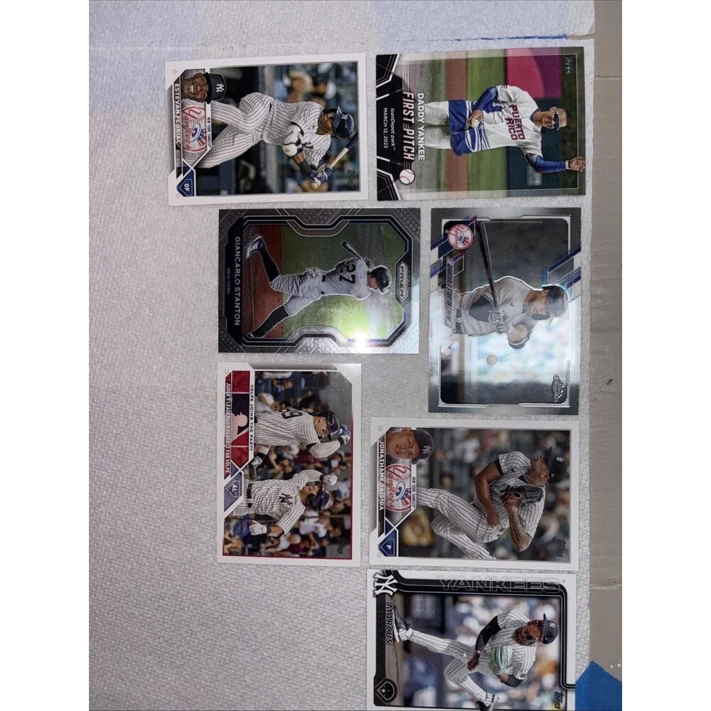New York Yankees Card Lot + Stanton + Florial + Reggie Jackson – 13 Cards